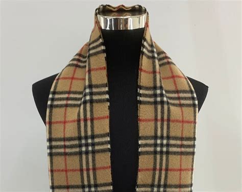 burberry vintage camel scarf|real real Burberry scarf.